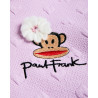 Zip hoodie Paul Frank with embossed texture (12 months-5 years)