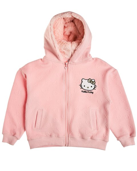 Ζακέτα Hello Kitty με ανάγλυφη υφή (18 μηνών-8 ετών)