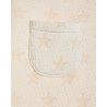 Dress cotton fleece blend with embroidery and tights (6 months-4 years)