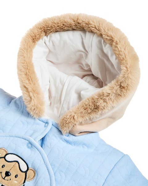 Pramsuit Tender Comforts with embroidery (1-12 months)
