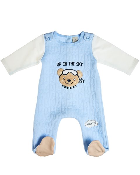 Babygrow Tender Comforts with embroidery (1-12 months)