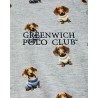 Φορμάκι Greenwich Polo Club με τύπωμα (1-12 μηνών)
