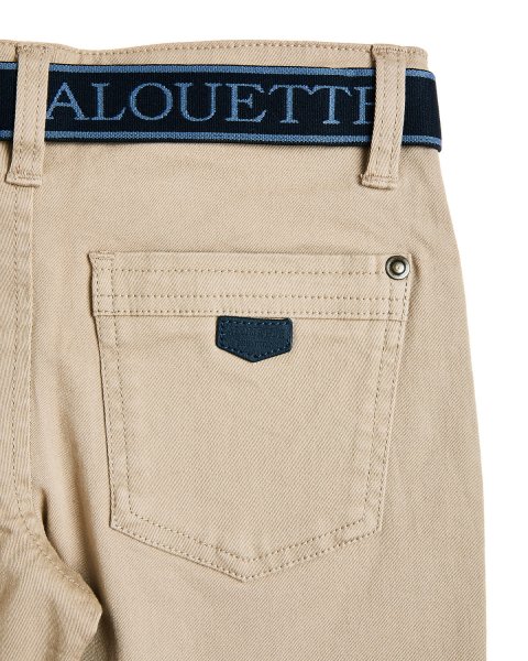 Chinos pants with belt (6-16 years)