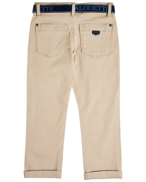 Chinos pants with belt (6-16 years)