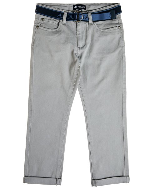 Chinos pants with belt (6-16 years)