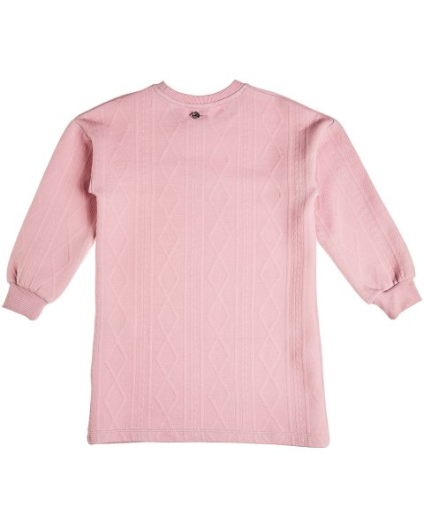 Dress with embroidery with rhinestones (6-14 years)