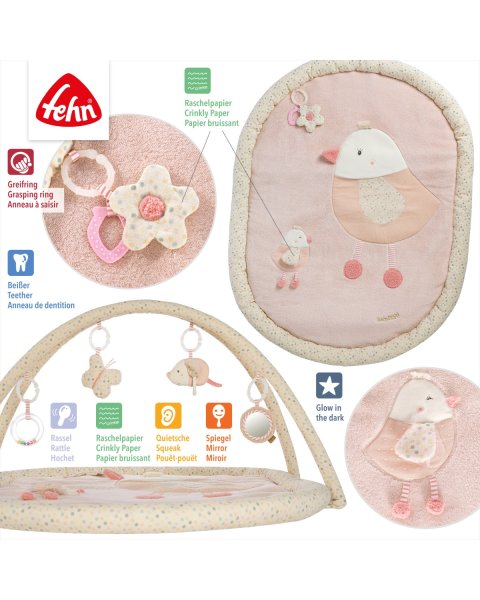 3D Activity Quilt bird Fehn (0+ months)