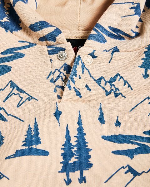 Tracksuit cotton fleece blend Moovers with print (18 months-5 years)