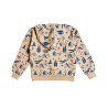 Tracksuit cotton fleece blend Moovers with print (18 months-5 years)