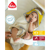 Hooded Towel Fehn teddy bear 80x80cm (0+ months)