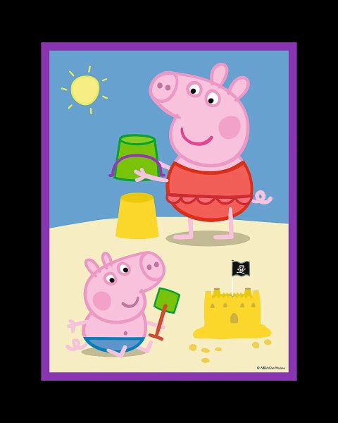 Puzzle Trefl Peppa Pig double-sided 2x10pcs (2+ years)