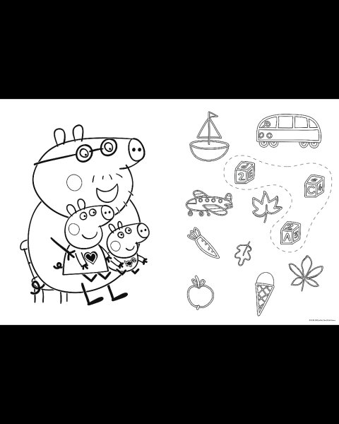 Puzzle Trefl Peppa Pig double-sided 24pcs (3+ years)