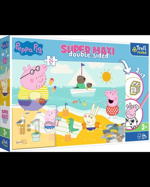 Puzzle Trefl Peppa Pig double-sided 24pcs (3+ years)