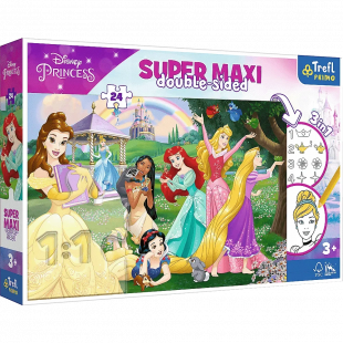 Puzzle Trefl Princesses double-sided 24pcs (3+ years)