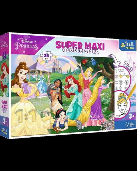 Puzzle Trefl Princesses double-sided 24pcs (3+ years)