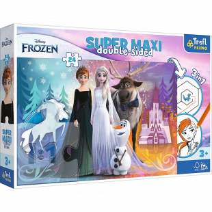 Puzzle Trefl Frozen double-sided 24pcs (3+ years)