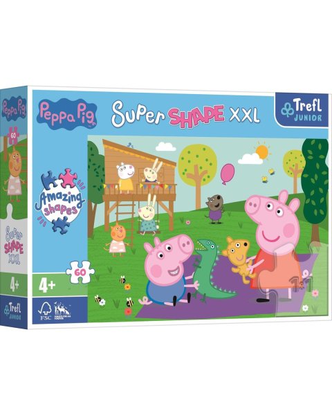 Παζλ Trefl Peppa Pig XXL μέγεθος 60τμχ (4+ ετών)