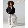 Zip hoodie with eco fur hood (6-16 years)