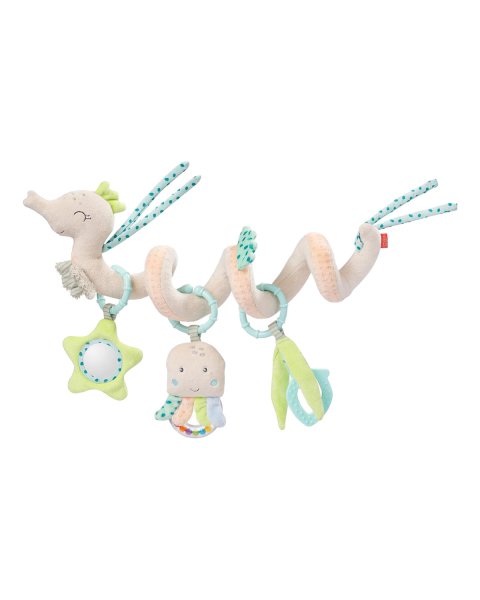 Plush activity spiral toy seahorse Fehn (0+ months)
