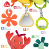 Plush activity spiral toy lobster Fehn (0+ months)