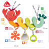 Plush activity spiral toy lobster Fehn (0+ months)