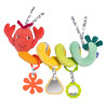 Plush activity spiral toy lobster Fehn (0+ months)