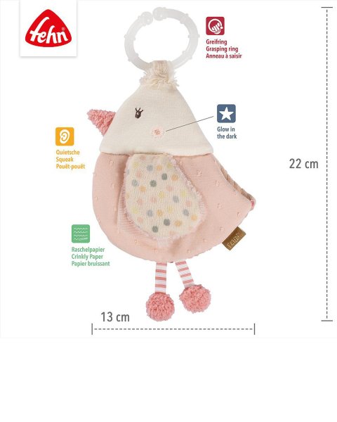 Soft book Fehn bird (0+ months)