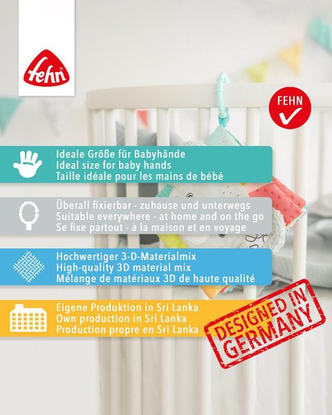 Soft book Fehn bird (0+ months)