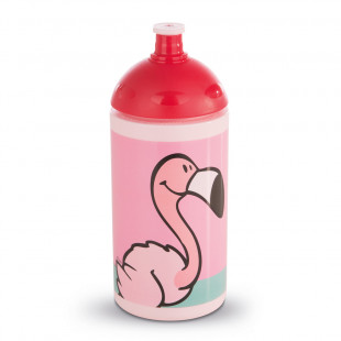 Water bottle Nici with flamingo design 500ml