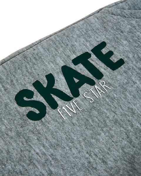 Tracksuit cotton fleece blend Five Star with embossed details 3pcs (12 months-5 years)