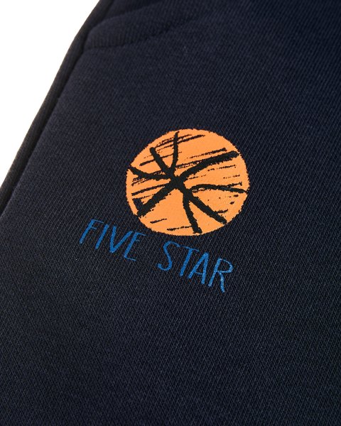 Σετ φόρμας φούτερ Five Star με ανάγλυφα στοιχεία (12 μηνών-5 ετών)