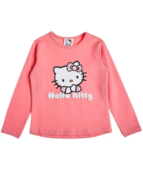 Top Hello Kitty with embossed lettering (18 months-8 years)
