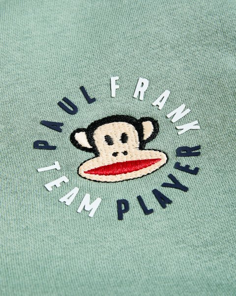 Σετ φόρμας φούτερ Paul Frank με κέντημα (12 μηνών-5 ετών)