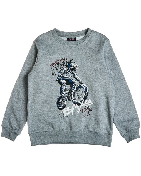 Tracksuit cotton fleece blend Five Star with embossed details 3pcs (6-14 years)