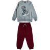 Tracksuit cotton fleece blend Five Star with embossed details 3pcs (6-14 years)