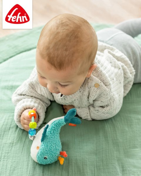 Grasping toy for rattling Fehn whale (3+ months)