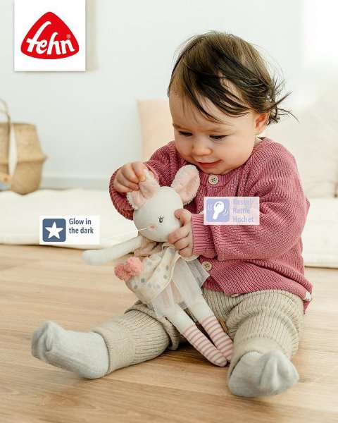 Soft toy Fehn mouse 30cm (0+ months)