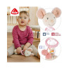 Motoric Toy mouse Fehn with Rattle Stick 19cm (3+ months)