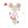 Motoric Toy mouse Fehn with Rattle Stick 19cm (3+ months)