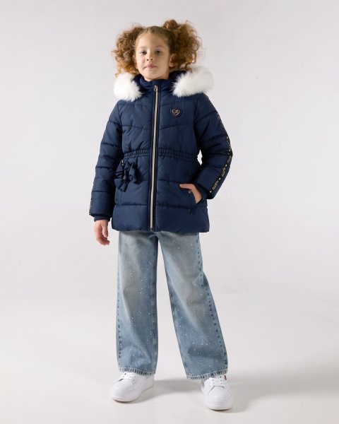Jacket water resistant with scrunchie (12 months-5 years)