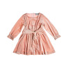 Velour dress with bow (12 months-5 years)