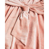 Velour dress with bow (12 months-5 years)