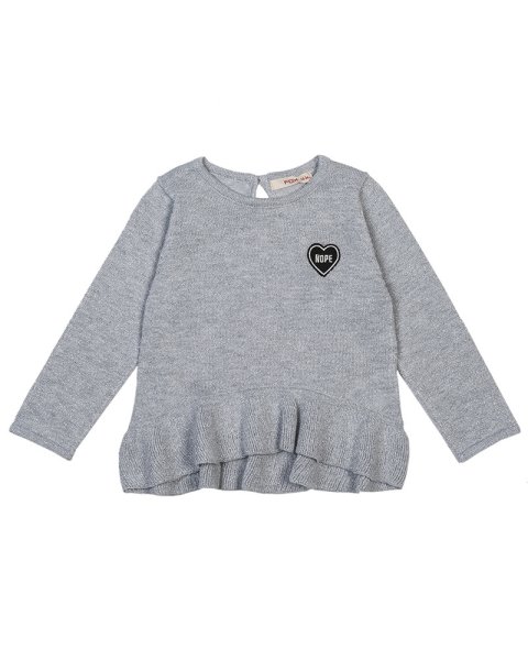 Sweater with embroidery heart (12 months-3 years)