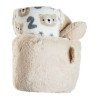 Plush teddy bear, blanket 90x75cm, basket Tender Comforts