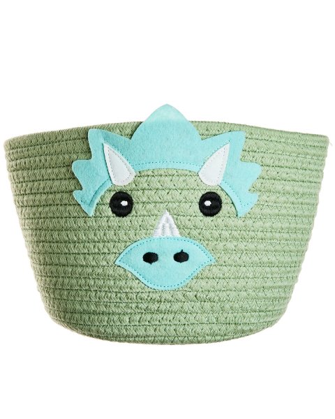 Dinosaur basket with plush toy and 90x75cm blanket Tender Comforts