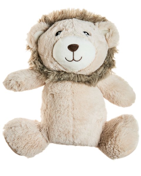 Lion basket with plush toy and 90x75cm blanket Tender Comforts