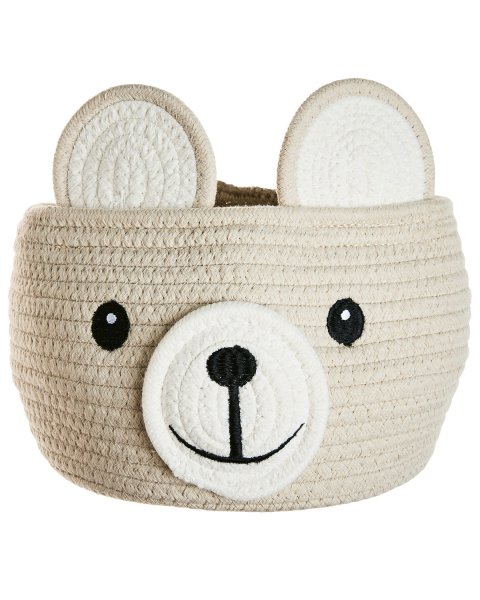 Teddy Bear basket with plush toy and 90x75cm blanket Tender Comforts