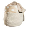 Dog basket with plush toy and 90x75cm blanket Tender Comforts