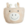 Giraffe basket with plush toy and 90x75cm blanket Tender Comforts