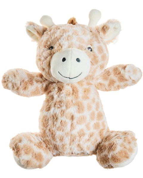 Giraffe basket with plush toy and 90x75cm blanket Tender Comforts